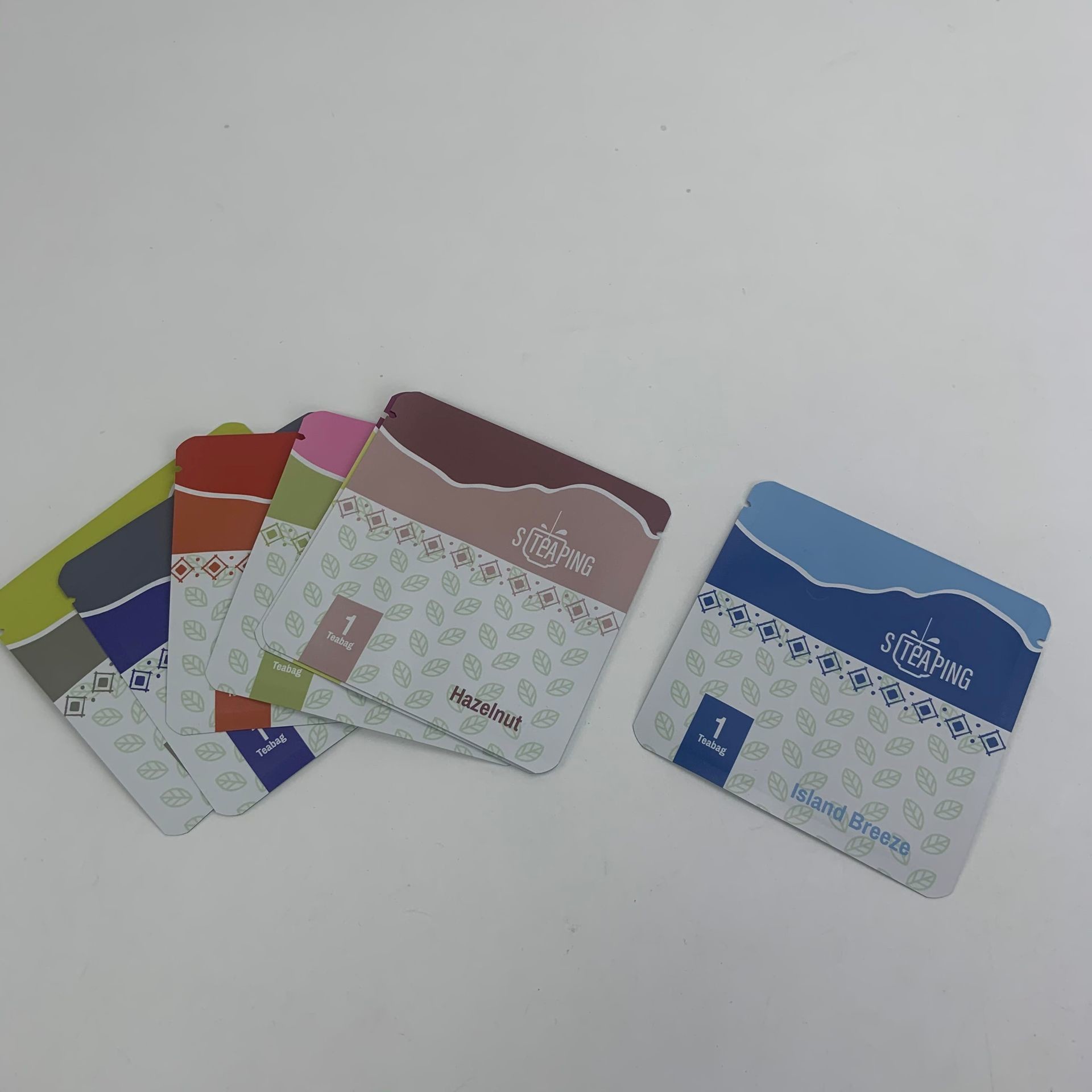 Сумка образца 5g 10g 20g сливк мини косметическая упаковывая подгоняла печать