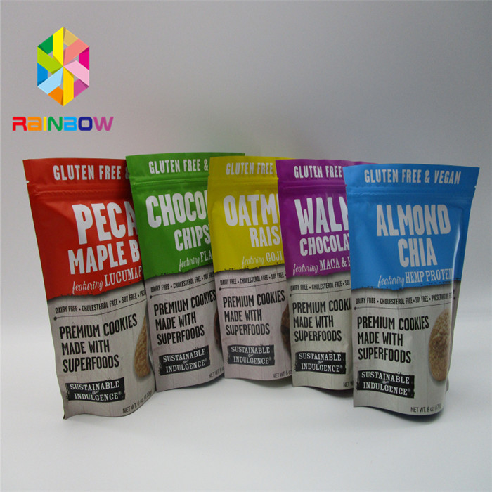 Пластиковыми Mylar алюминиевой фольги стойки качество еды вверх Ziplock напечатанное сумками