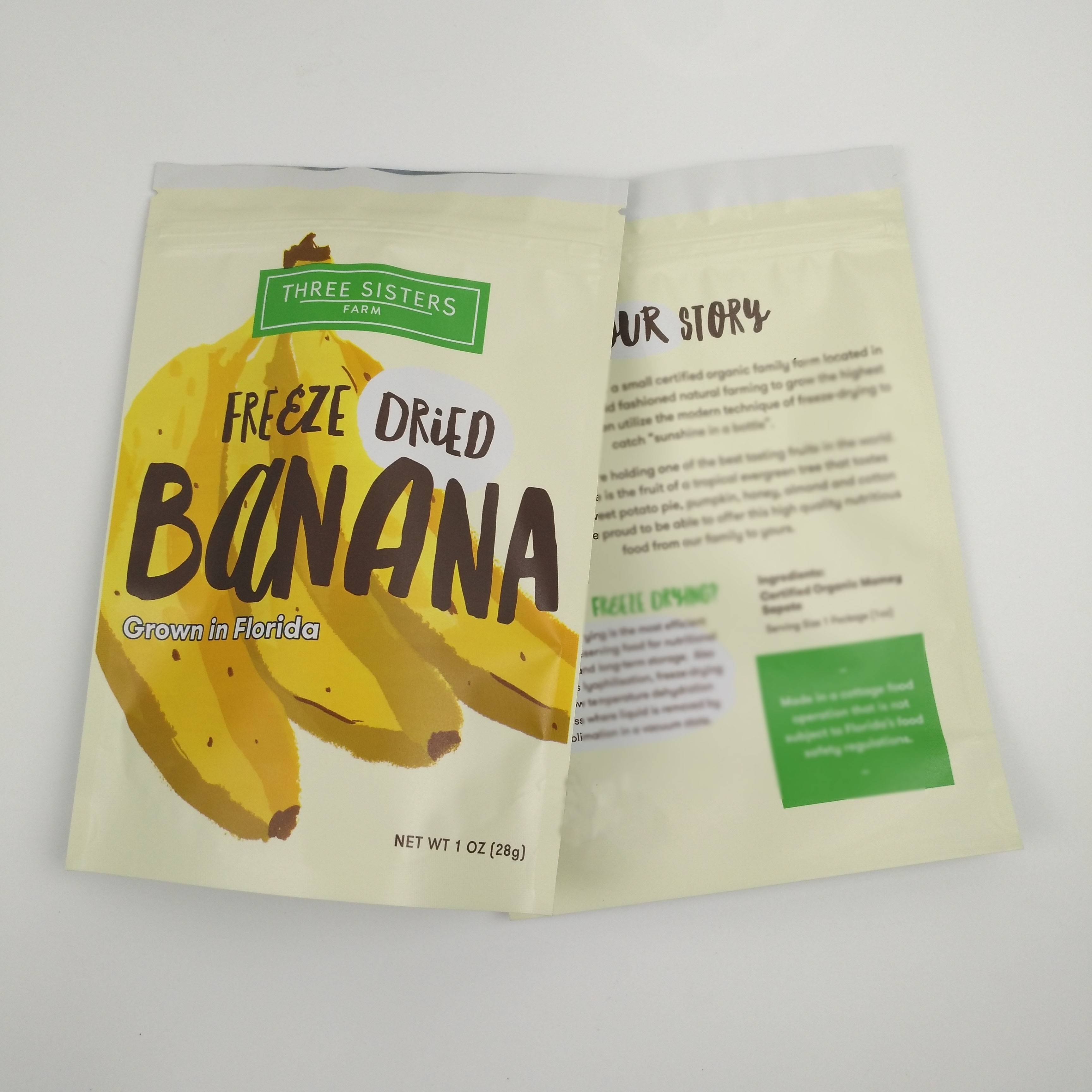 Изготовленная на заказ пластиковая сухая стойка алюминия плода вверх по Gravure мешка напечатала