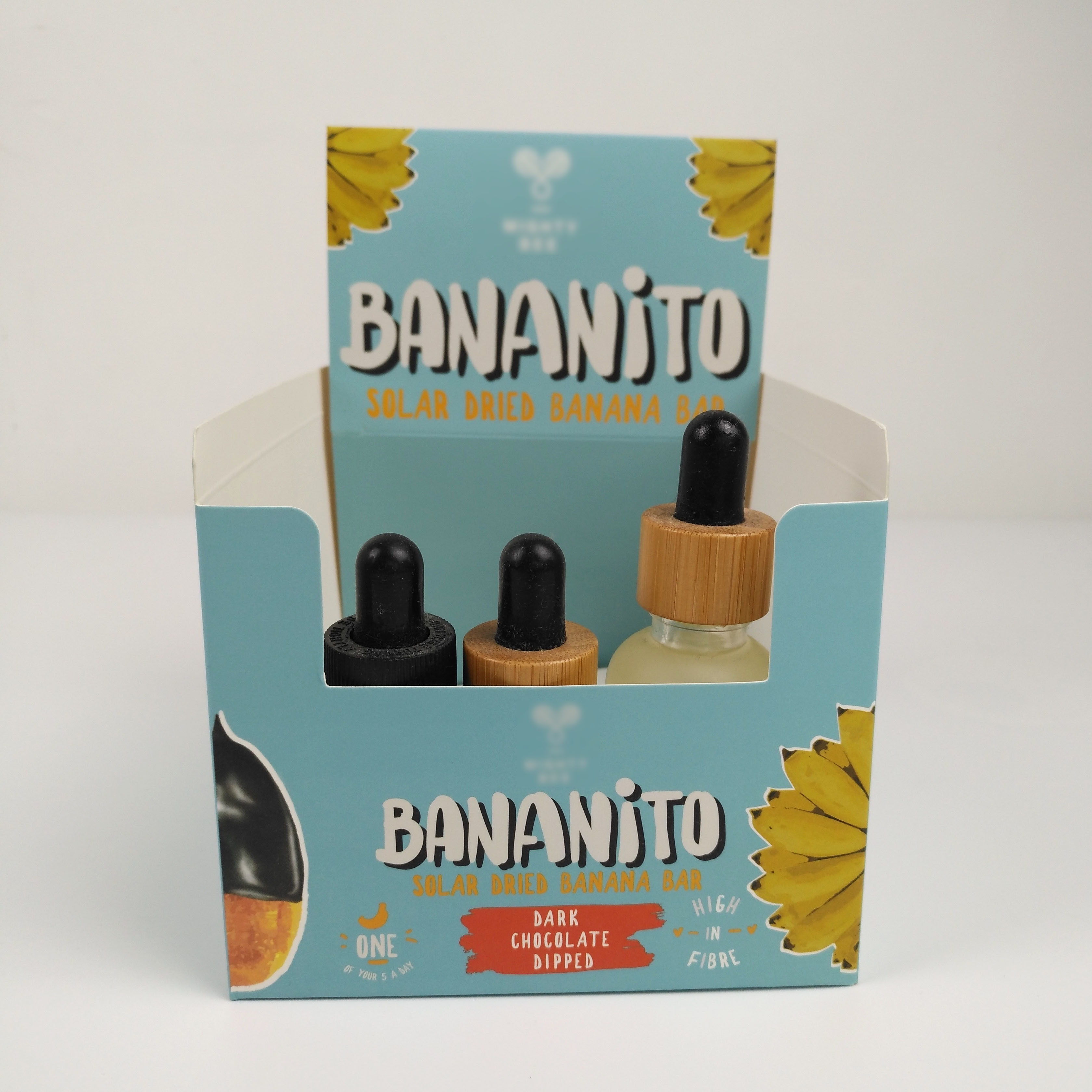 Изготовленная на заказ складывая коробка картона срывает прочь коробку дисплея, счетчик рифленого картона PDQ розничные закуски завертывают упаковывая коробку в бумагу