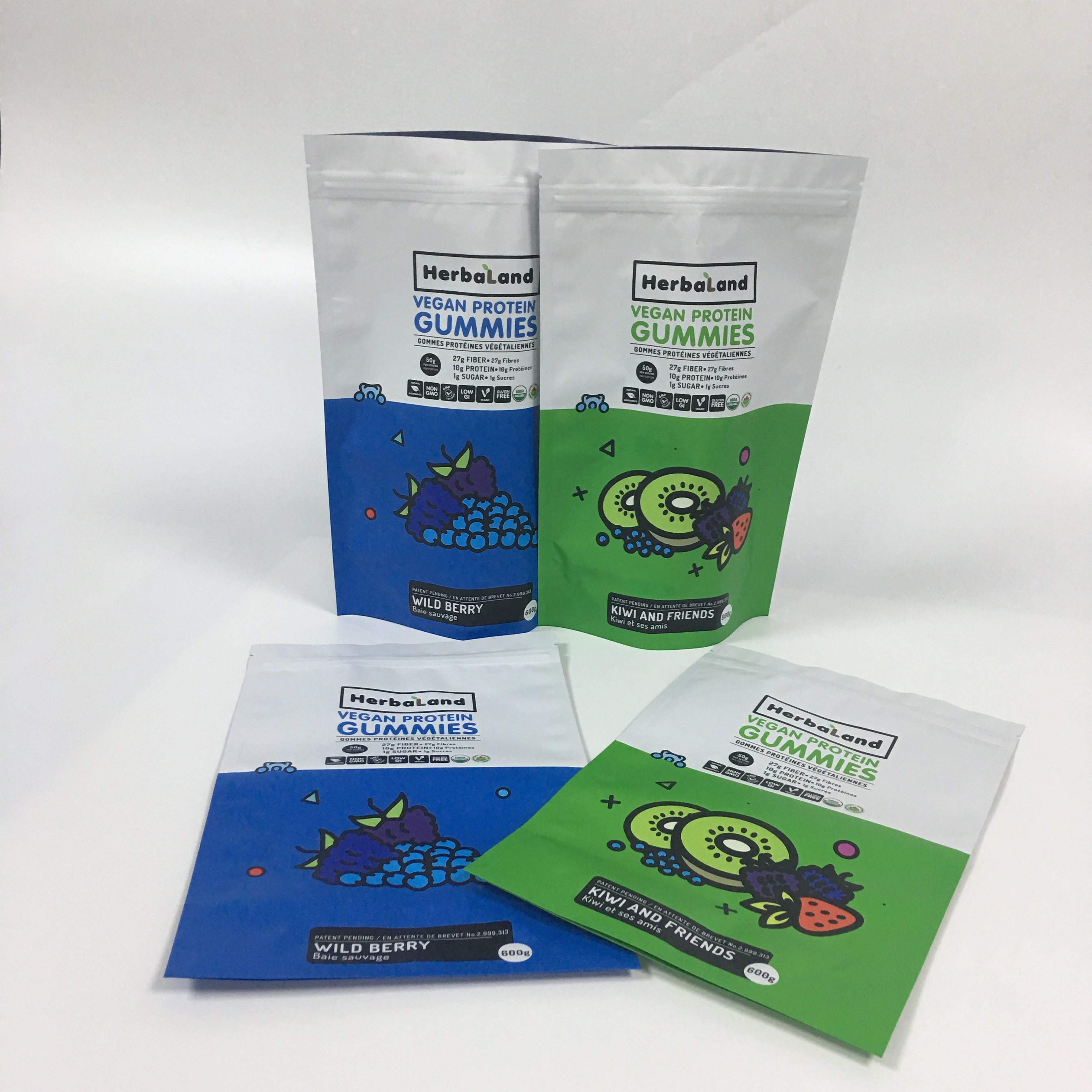 Оптовая штейновая упаковка алюминиевой фольги доказательства запаха стоит вверх полиэтиленовые пакеты Mylar мешка съестные