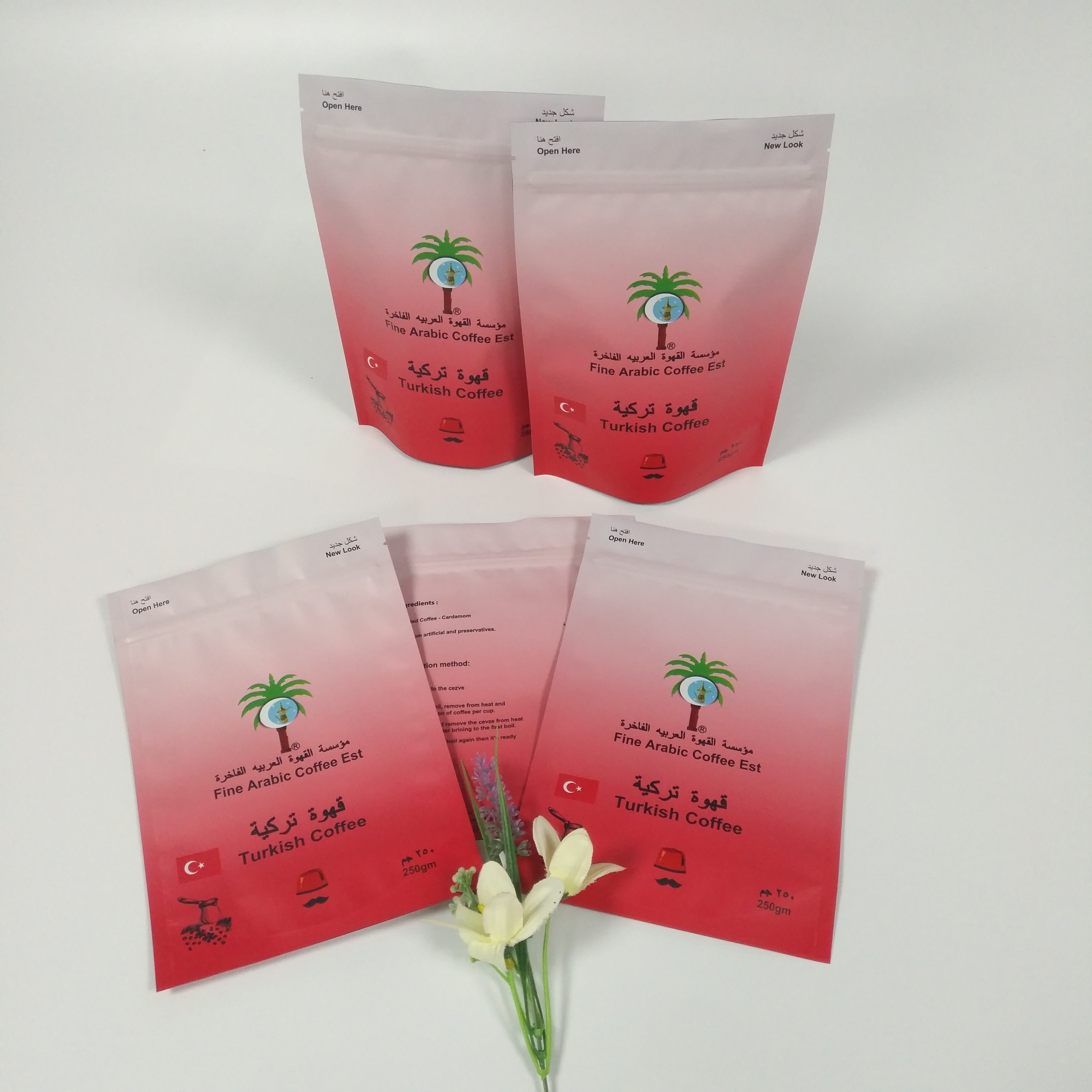 Штейновое CMYK сумка закуски 150 микронов упаковывая для порошка кофе закуски