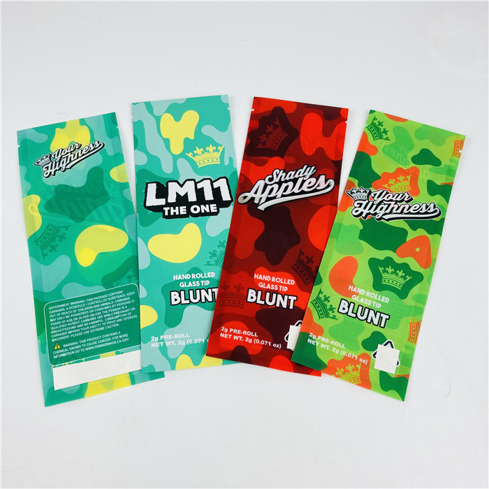 Сумки обручей древесин AL 0.7C мешка табака фольги PA 1.5C Mylar Vmpet тупые