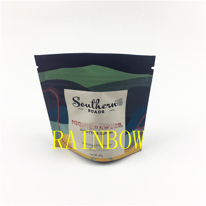 Изготовленные на заказ напечатанные edibles печенья цветка 3.5g 7g высушенные 28g упаковывая сумки мешка семени mylar доказательства запаха