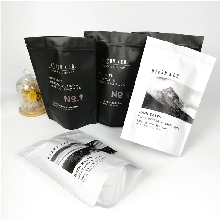 100% повторно использует стойку сумок mylar biodegradable изготовленной на заказ фольги печений логотипа resealable штейновой черной ziplock вверх по мешку