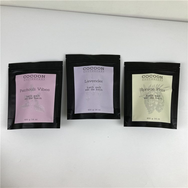 Мешок фольги соли для принятия ванны 32 Oz упаковывая Resealable тело кофе сумка/250g стойки вверх Scrub мешок