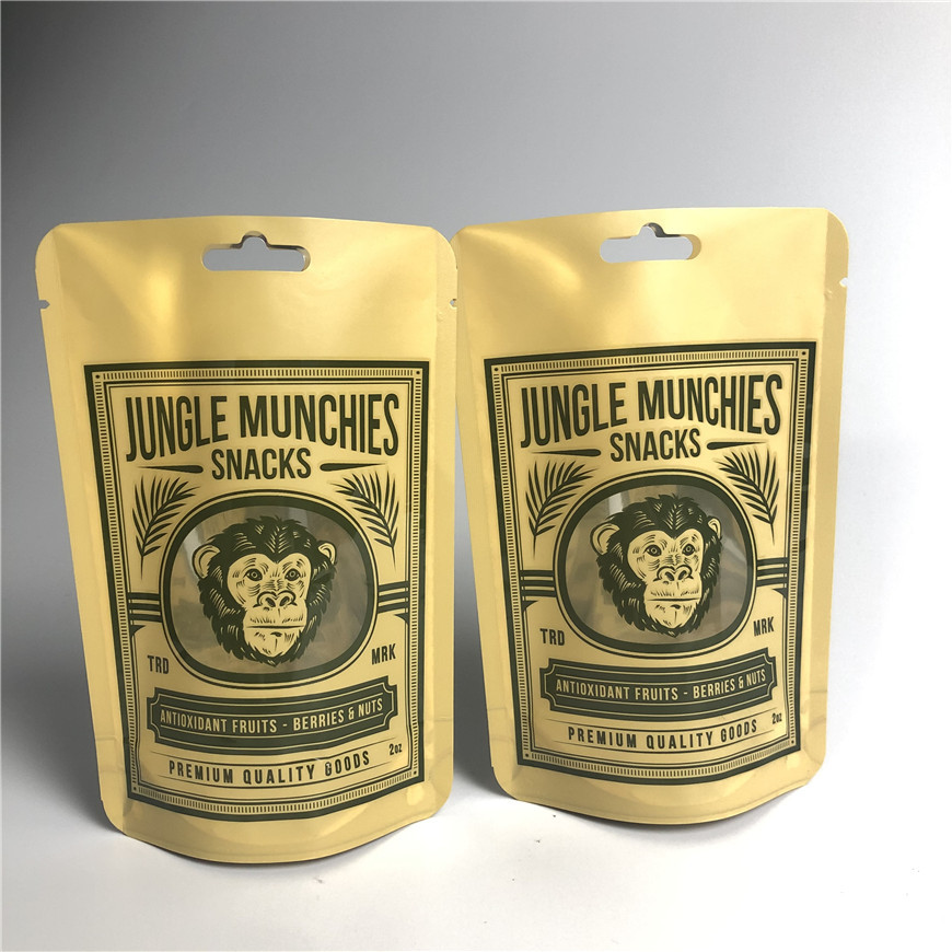 Сумки закуски AL 0.7C Matt PA 1.5C упаковывая стоят вверх MPET