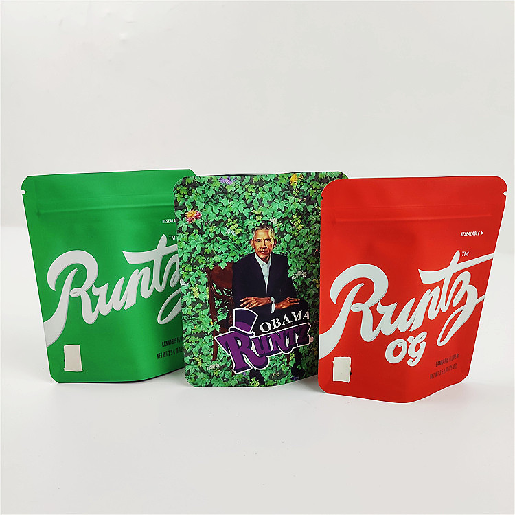 Доказательство запаха SGS 100mic CMYK Biodegradable кладет Resealable VMPET в мешки MOPP