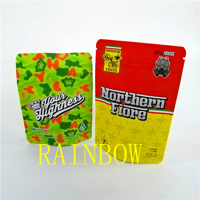 Изготовленный на заказ Ziplock мягкого прикосновения напечатал стойку доказательства запаха вверх по жаре ребенка устойчивой - дизайн Mylar засорителя уплотнения пластиковый штейновый кладет в мешки