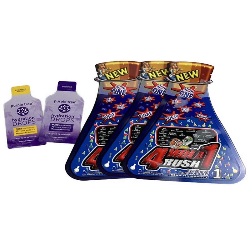 Цифров печатая саше арахисового масла мешка закуски конфеты сумок квартиры CBD изготовленной на заказ формы небольшое пластиковое камедеобразное