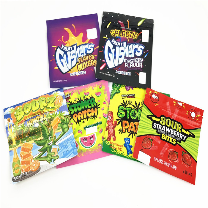 Штейновый мешок фольги CMYK 100mic Mylar упаковывая мешок VMPET CBD упаковывая