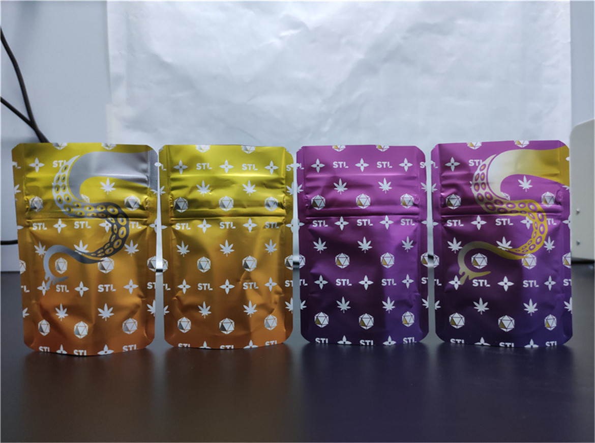 SGS 12C 1.2C VMPET стоит вверх AL Matt OPP сумки молнии лоснистый для высушенных плодов