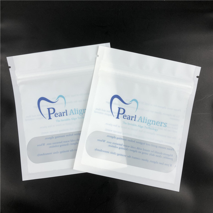 Зубоврачебные сумки молнии Mylar Aligners жемчуга расчалок видят до Kraft VMPET