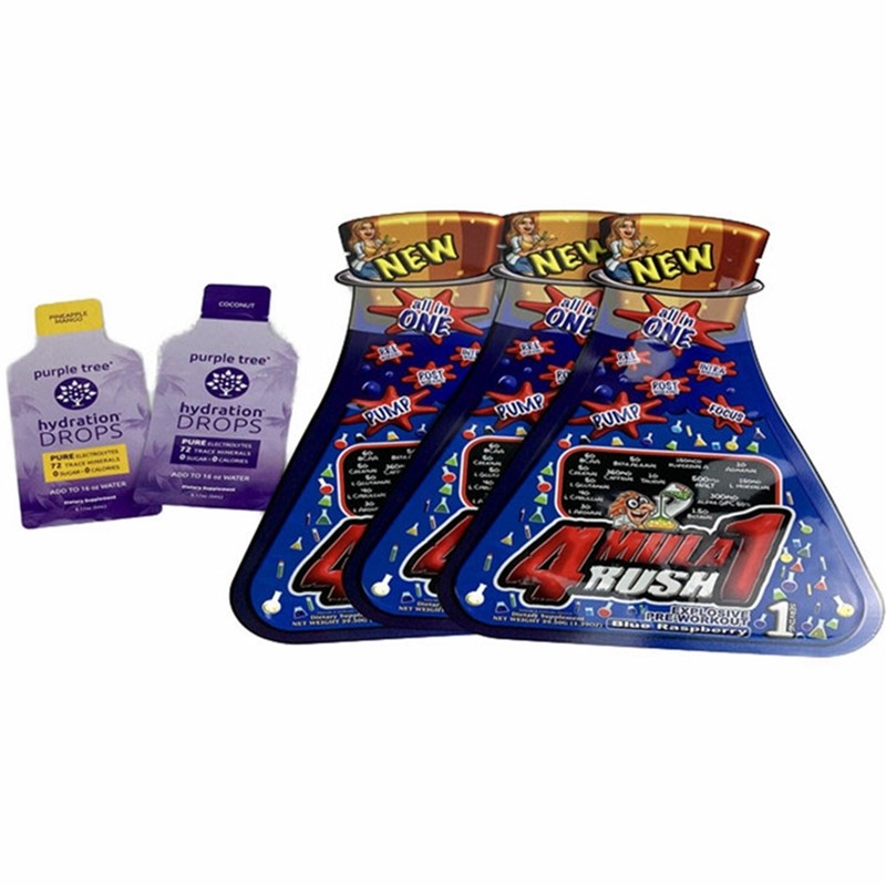 Саше шампуня сливк особенного форменного изготовленного на заказ мешка перепада 8 пластиковых пакетов мягкого прикосновения Mylar печати съестного косметическое