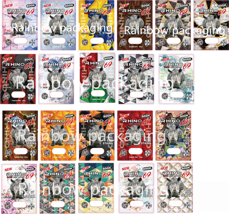 Пуля 120mic пластмасового контейнера CMYK жесткая Rox для сексуальной капсулы повышения