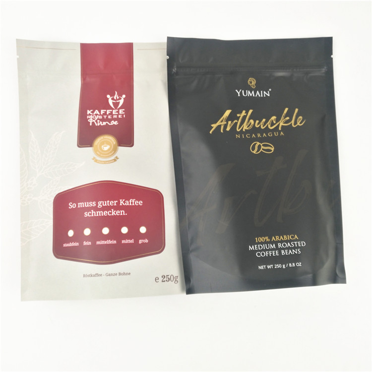 Мешка молнии CMYK MOPP AL Kraft бумажный OPP Resealable влагостойкий