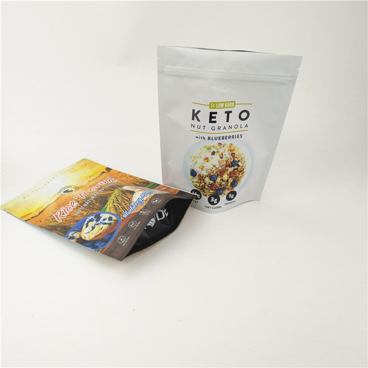 Замороженная сумка CMYK CPP Resealable Mylar стоит вверх молния 120mic MOPP Doypack