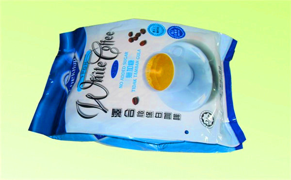 Бортовая фольга Gusset стоит вверх мешки 100 микронов для упаковывать белого кофе