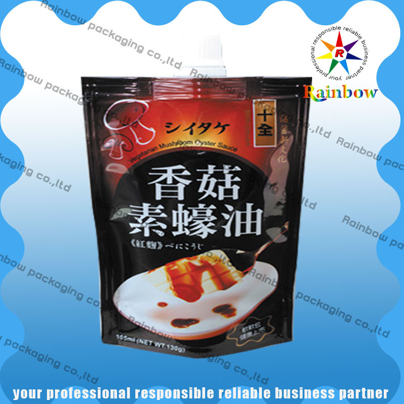 3-загерметизированное качество еды мешка заедк покрашенного печатания упаковывая пластичное для заедк/специй