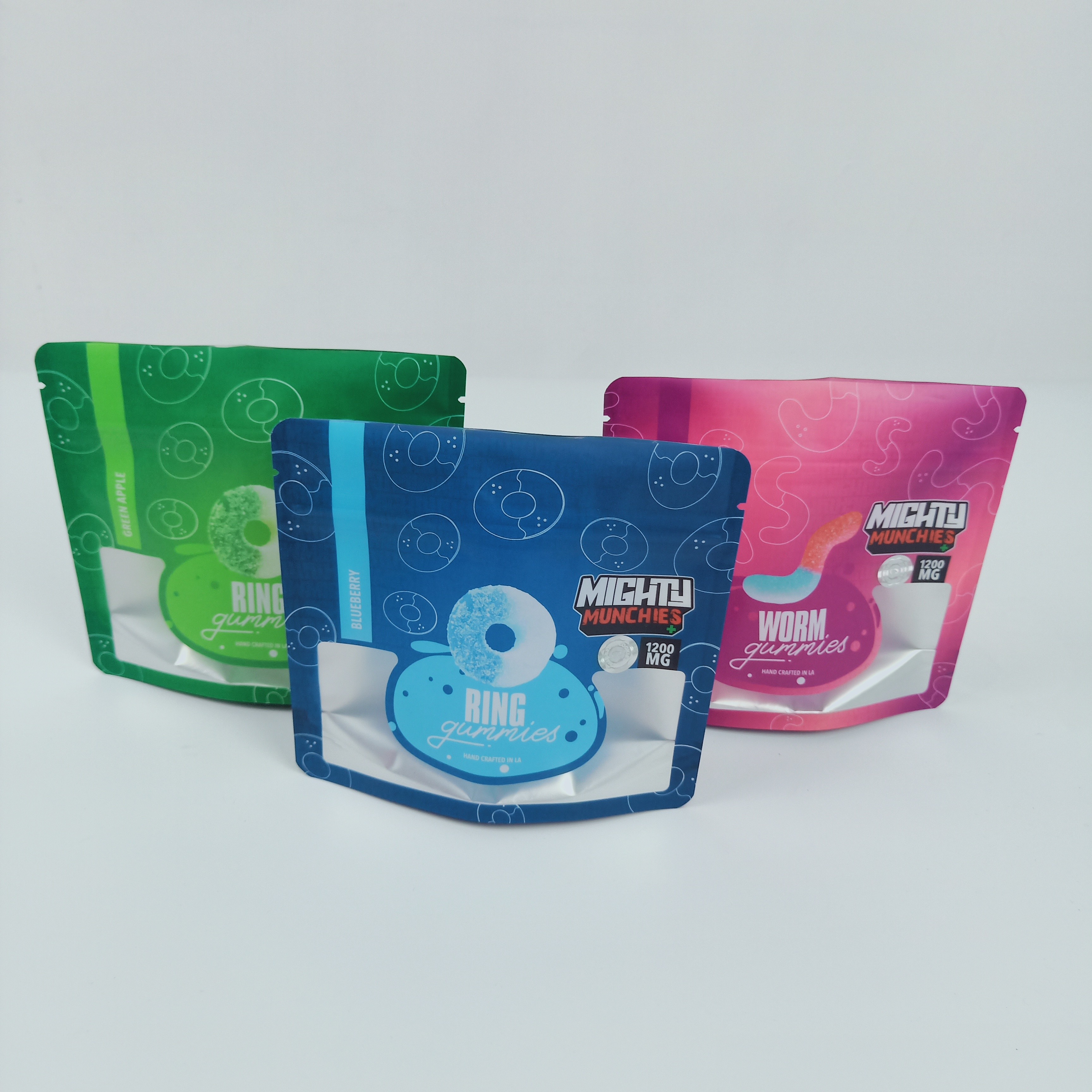 отрезок 3.5g 7g плашки сумки молнии стойки Gravure 10C вверх полет пеньку MOPP 120mic