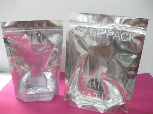 Zipper верхний мешок ЛЮБИМЧИКА/PE косметический упаковывая Recyclable с ясным фронтом