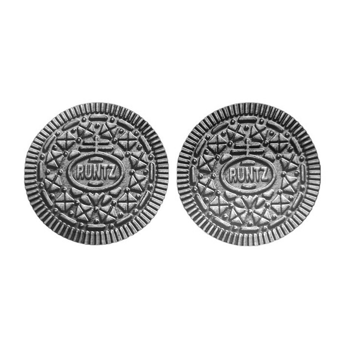 Сумки Resealable съестное 3.5g алюминиевой фольги Mylar округлой формы печенья умирают отрезок