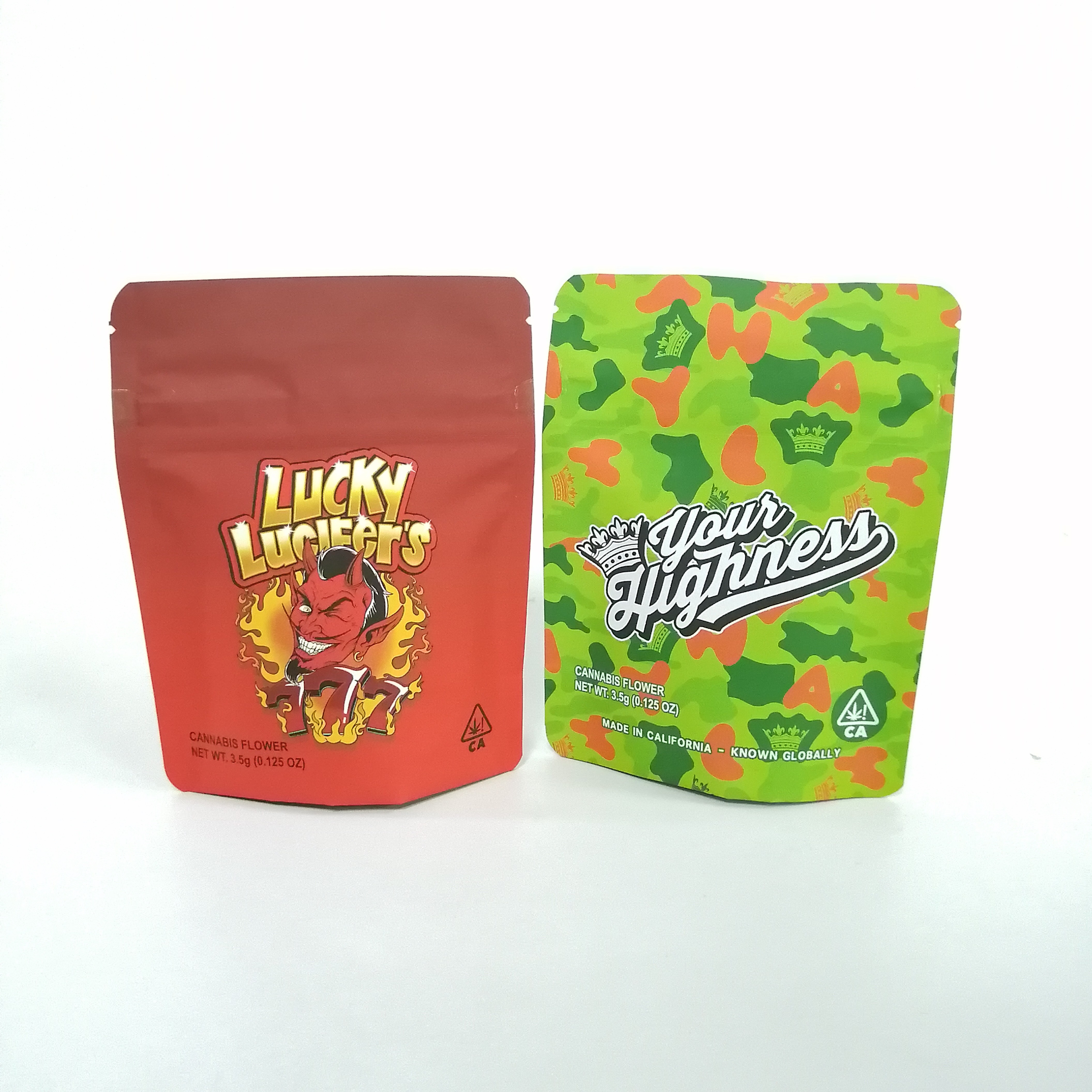 Еда мягкого прикосновения съестная упаковывая кладет 3.5g стойку в мешки вверх Pochon с молнией