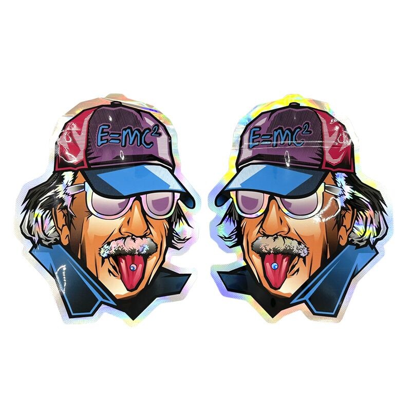 Мешки фольги Mylar мягкого прикосновения мини отрезанным умирают кругом сформированным с Ziplock