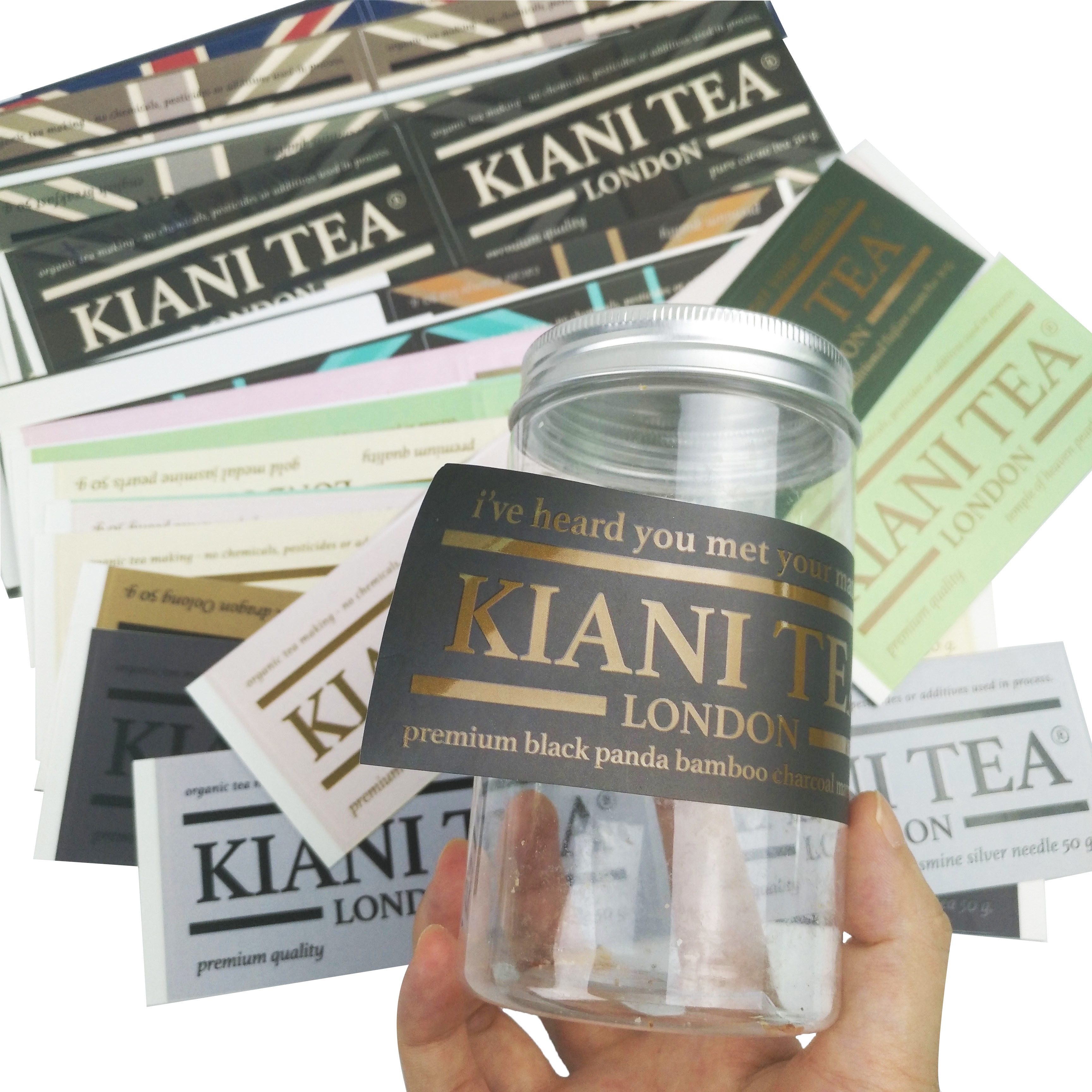 Уникальный подгонянный логотип слипчивой водоустойчивой бутылки с водой продукта питания стикера изготовленный на заказ напечатал стикер ярлыков