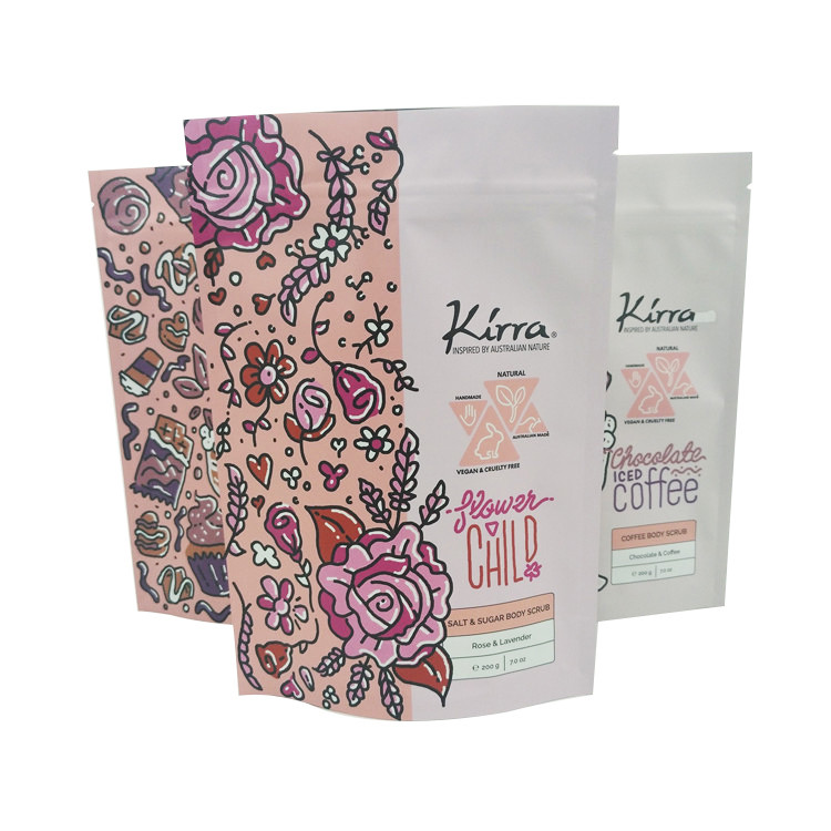 тело шоколада Mocha MOPP VMPET сумки 10C CMYK косметическое упаковывая Scrub