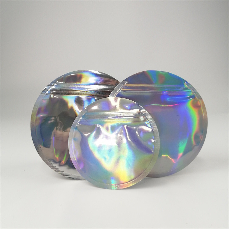 Подгонянный печать съестного круга сформировала пластиковые мешки упаковывая 3.5g 7g