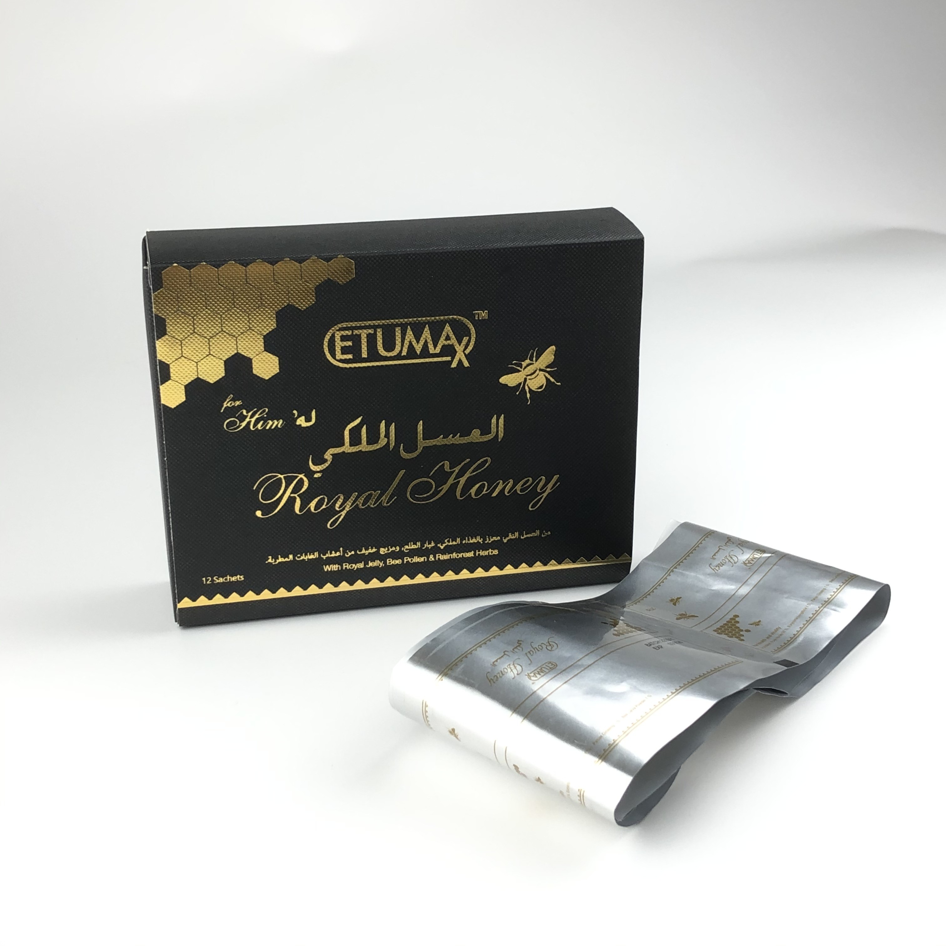 Здоровье сумок 12g 15ml 20grams изготовленного на заказ меда лошади черноты саше меда 10g VIP упаковывая дополняет упаковывая саше