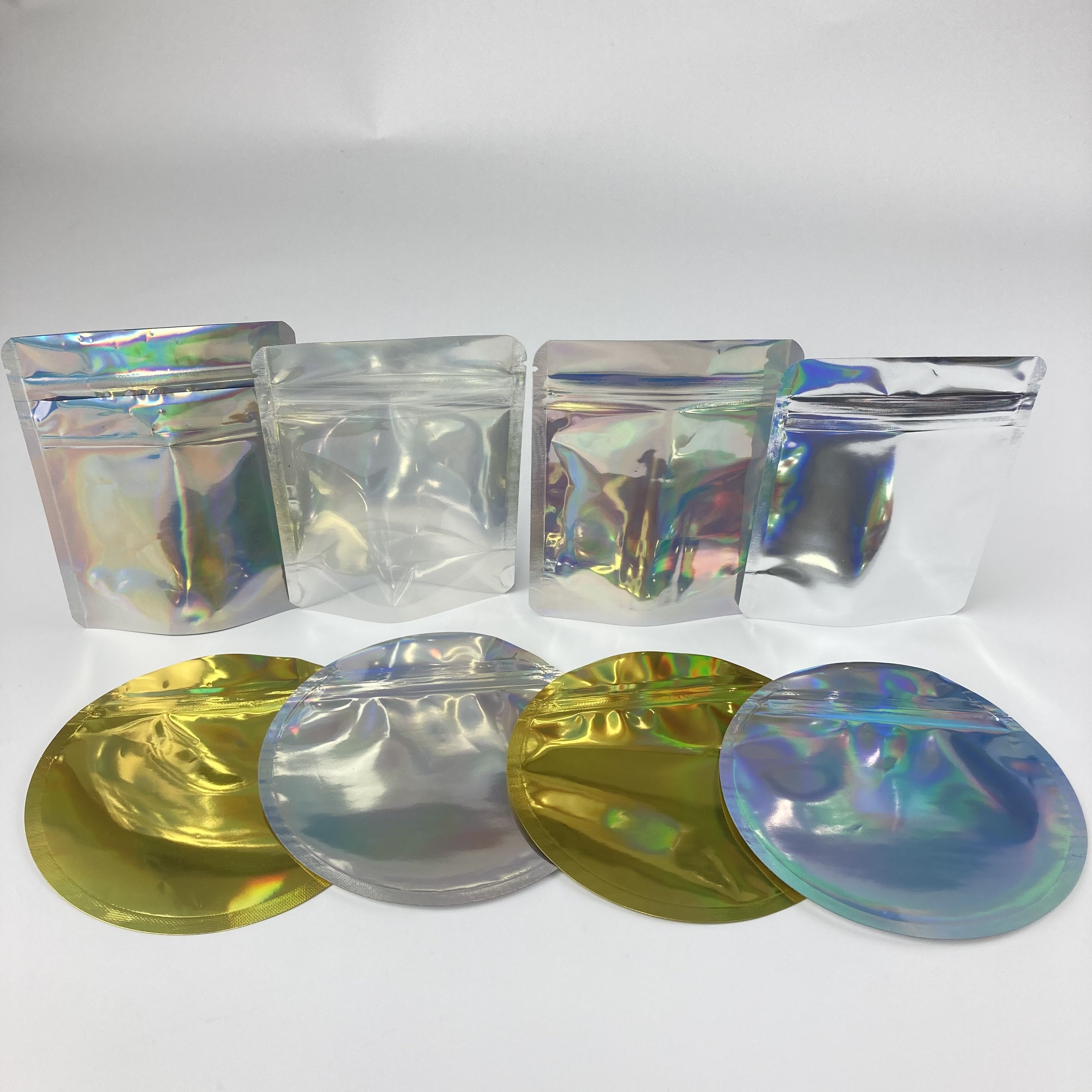 Упаковка еды закуски чая алюминиевой фольги стоит вверх кладет изготовление на заказ в мешки молнии