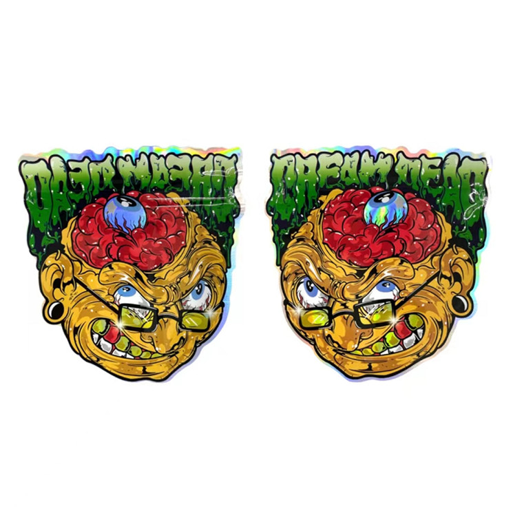 Незаконный Resealable замок Mylar застежка-молнии кладет мешок в мешки пластмассы конфеты