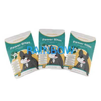 Фабрика поставляется на заказ запахоустойчивые пакеты с логотипом Stand Up Kraft Paper Bag Gummy Candy Packaging