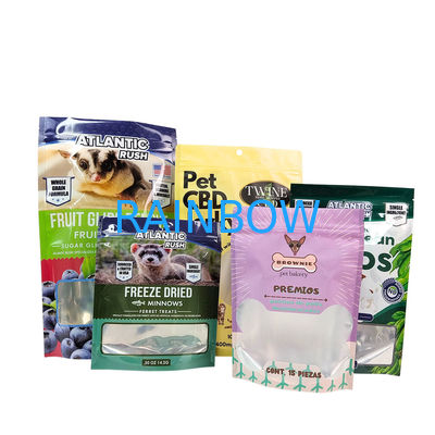 Заказ напечатанный высокобарьерный пакет для пищи для домашних животных с гравировкой для влагостойкой упаковки