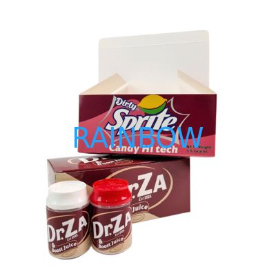 Custom 3.5g 7g Plastic Jar Soda Can Packaging Display Box With Labels Retail 3.5g Jar