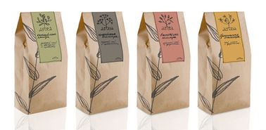 Рециркулированный печатающ пакетики чая застежки -молнии упаковывая квадратного нижнего Брайна